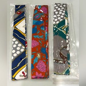 Lot of 3 Twilly Scarves - NWOT - Giftable 🎁